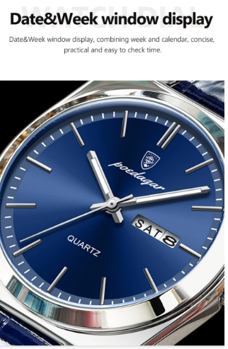 Luxury Casual Leather Men's Watch