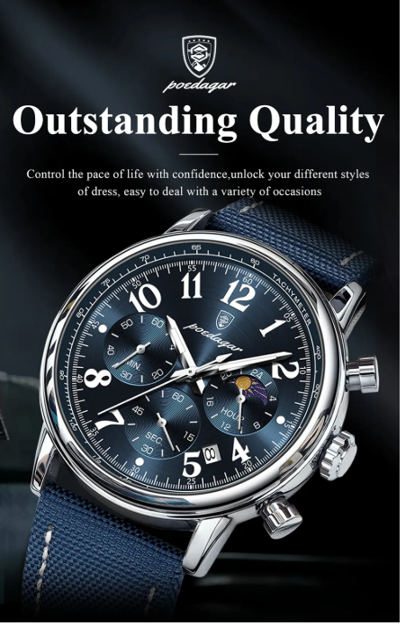 Luxury Men's Quartz Sports Watch