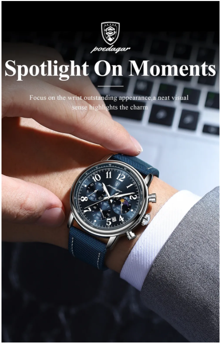 Luxury Men's Quartz Sports Watch